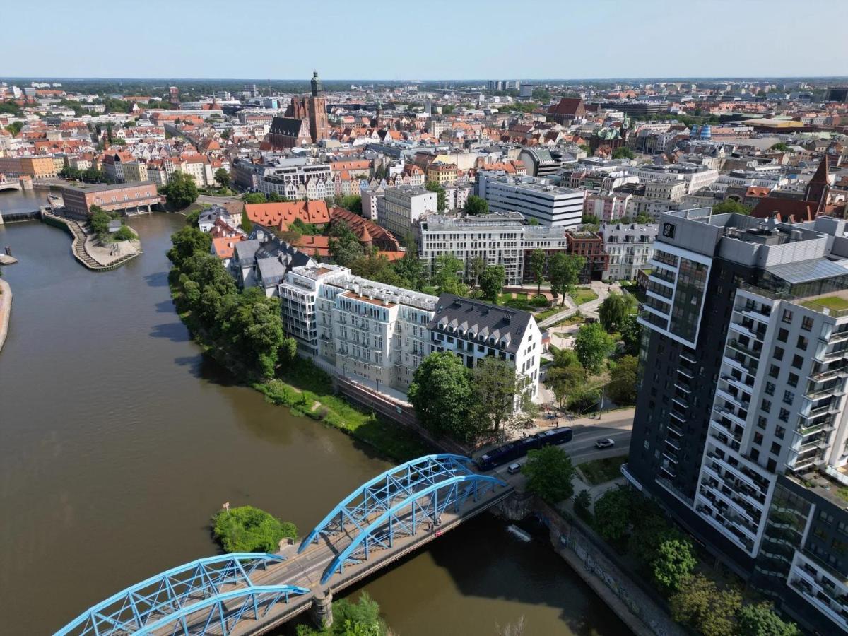 Apartament W Sercu Wroclawia, Garaz, 5Min Do Rynku Zewnętrze zdjęcie