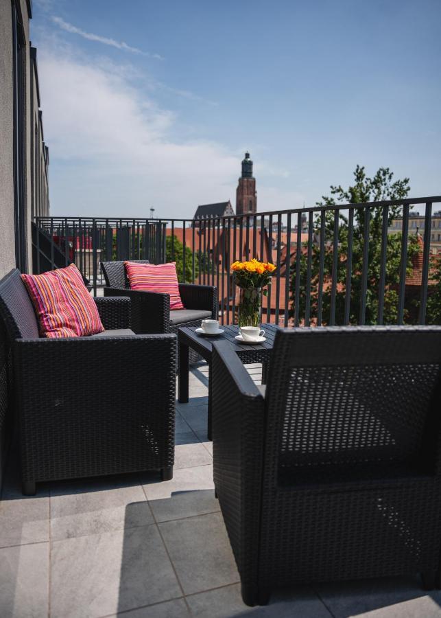 Apartament W Sercu Wroclawia, Garaz, 5Min Do Rynku Zewnętrze zdjęcie